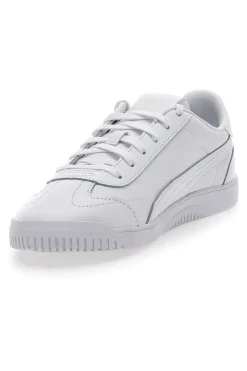 Sneakers Bianche Con Logo Laterale Puma Club 5v5