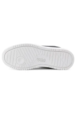 Sneakers Bianche con Logo Laterale Nero FILA REGA NF TEENS