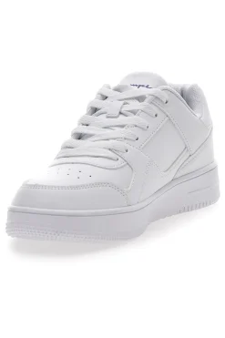 Sneakers Bianche Con Logo Laterale Champion Rebound Low