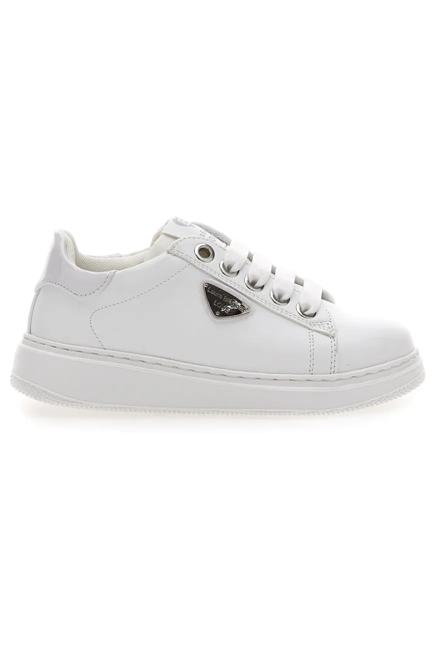 Sneakers Bianche Con Logo Laterale Laura Biagiotti 93969394