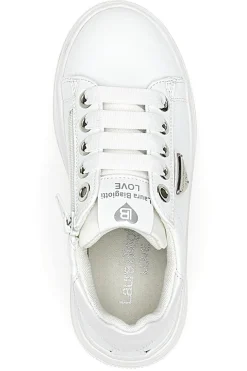 Sneakers Bianche Con Logo Laterale Laura Biagiotti 93969394