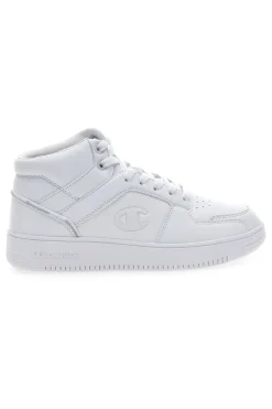 Sneakers Bianche Con Logo Laterale Champion RD18 2 Mid
