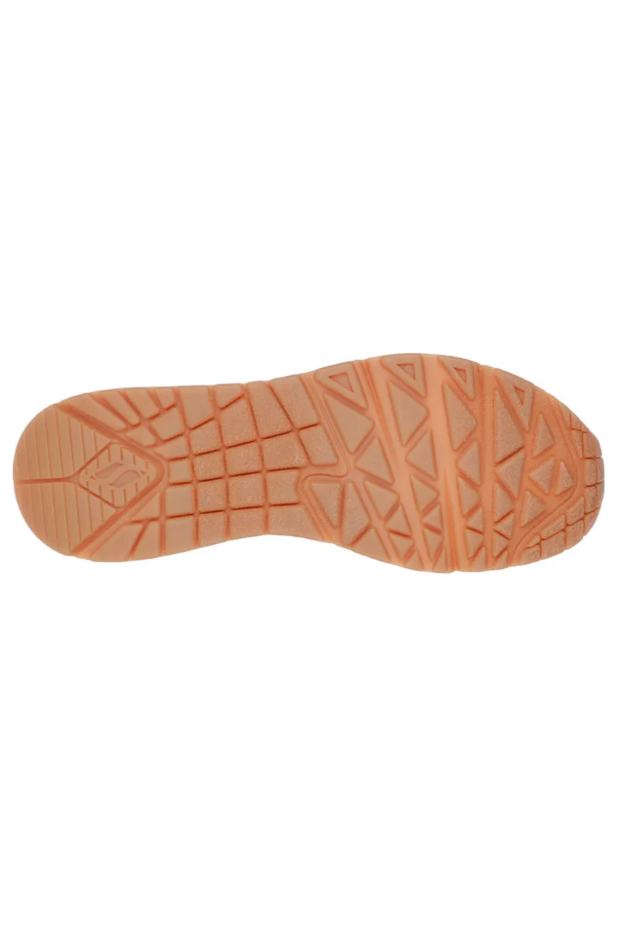 Sneakers Bianche Con Pianta Larga Skechers Street Uno Shimmer Away
