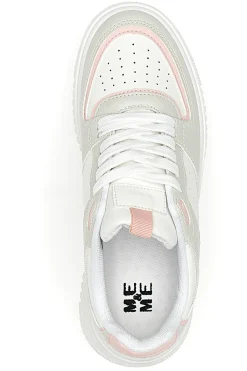 Sneakers Bianche con Platform Me & Me 813