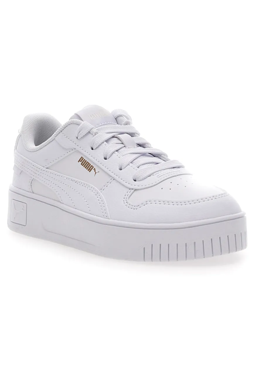Sneakers Bianche Con Platform Puma Carina Street Ps