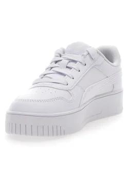 Sneakers Bianche Con Platform Puma Carina Street Ps