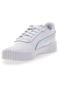 Sneakers Bianche Con Platform Puma Carina 2 Jr