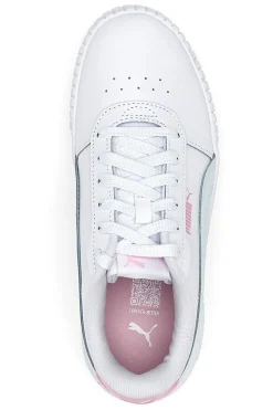 Sneakers Bianche Con Platform Puma Carina 2 Jr