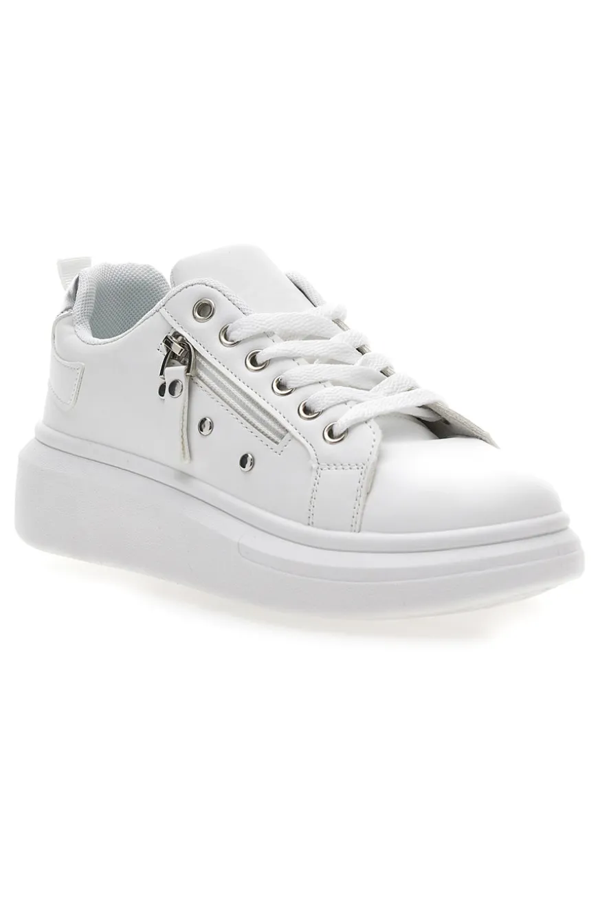 Sneakers Bianche con Platform CAFE COST LAILI209