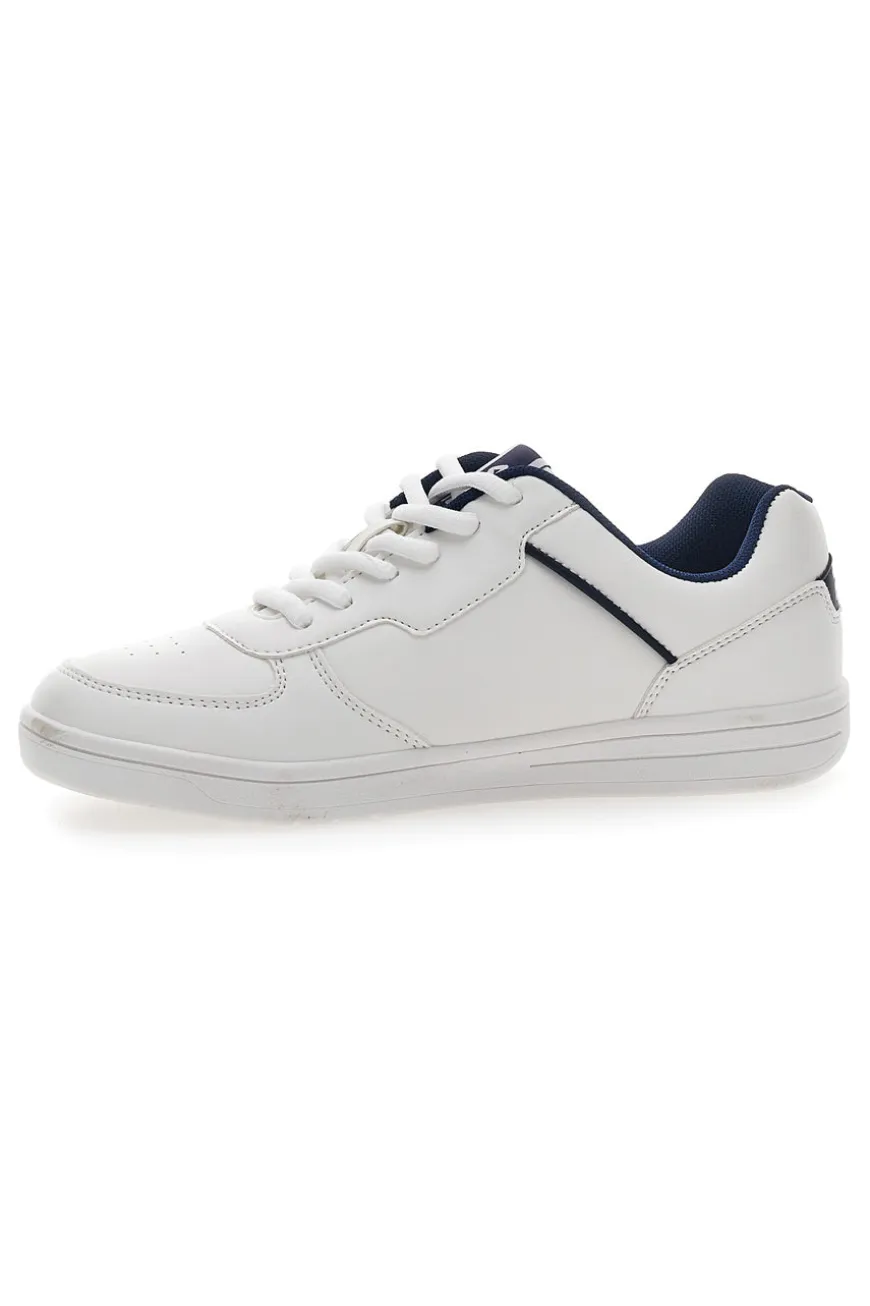 Sneakers Bianche con profilo Blu Fila Court Teens