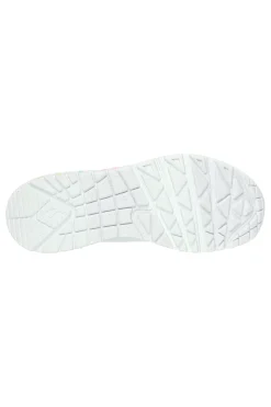 Sneakers bianche con stampa cuori termoreattiva Skechers Uno Changed Love