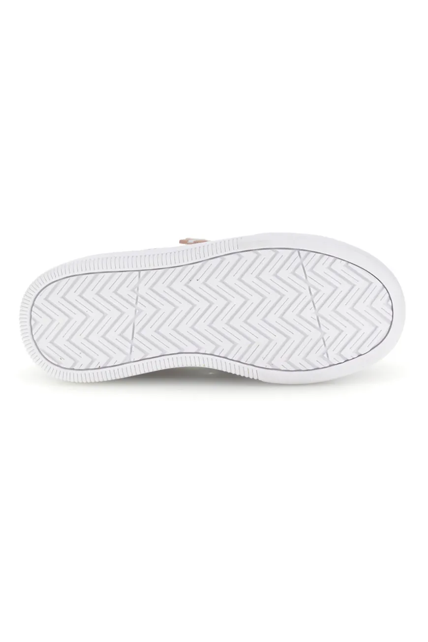 Sneakers bianche con stampa e strappo Lotto Day Princess Amf Prt Cl S