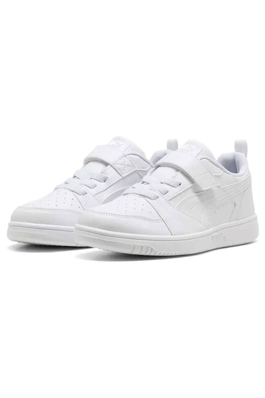 Sneakers bianche con strappo Puma Rebound V6 Lo AC+ PS