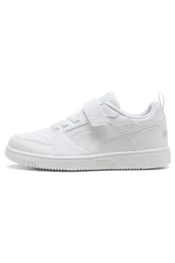 Sneakers bianche con strappo Puma Rebound V6 Lo AC+ PS