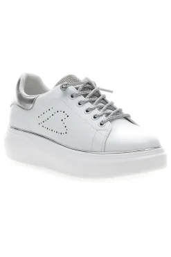 Sneakers bianche con strass ENERGY E86