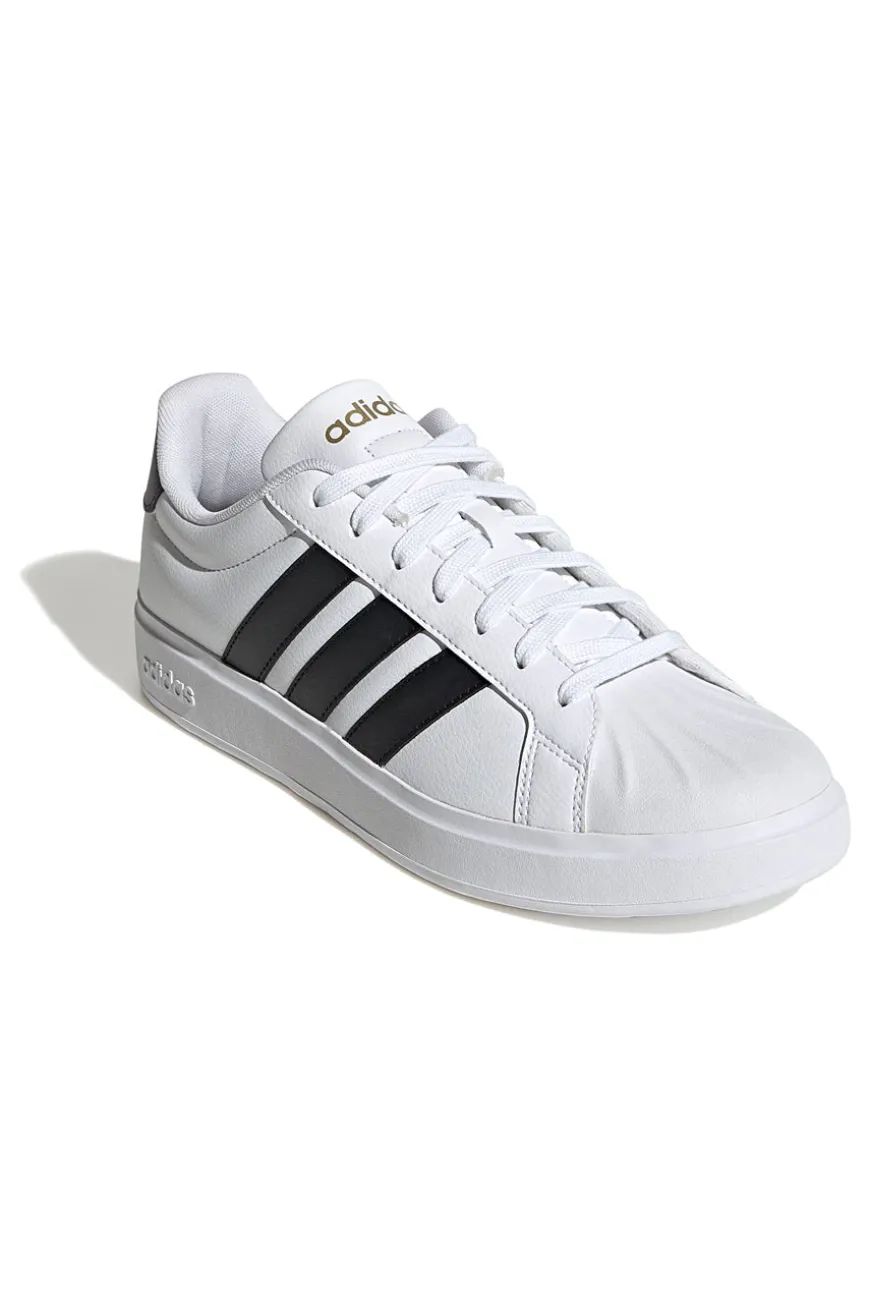 Sneakers bianche con strisce nere Adidas STREETTALK