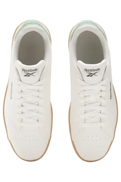 Sneakers Bianche con Suola Marrone Reebok Court Clean