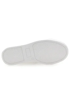 Sneakers Bianche con Tomaia Liscia e Dettagli Glitterati LAURA BIAGIOTTI L8327