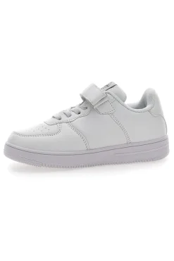Sneakers Bianche con Velcro da Bimbi 2T2L 4713