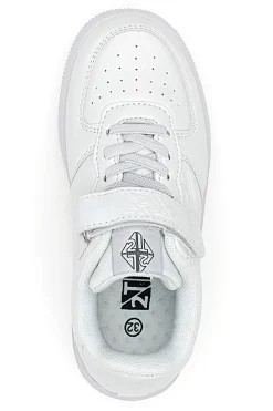 Sneakers Bianche con Velcro da Bimbi 2T2L 4713