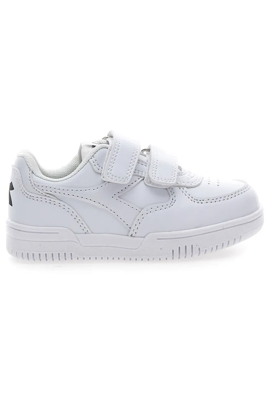 Sneakers bianche con velcro Diadora Raptor Low TD