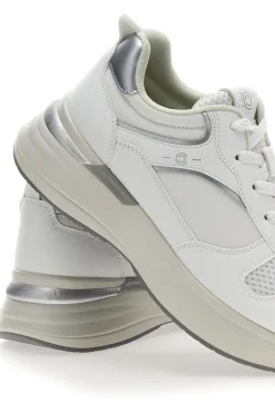 Sneakers Bianche con zeppa comfort Pittarello capsule Kendy