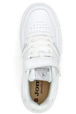 Sneakers Bianche da Bimbi Joma Platea Low Jr 2420