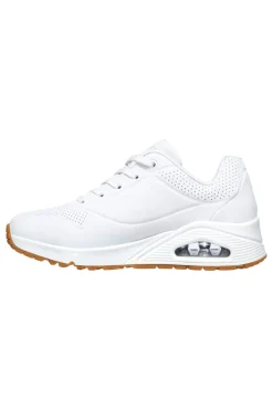 Sneakers Bianche da Donna Skechers Uno-Stand on Air