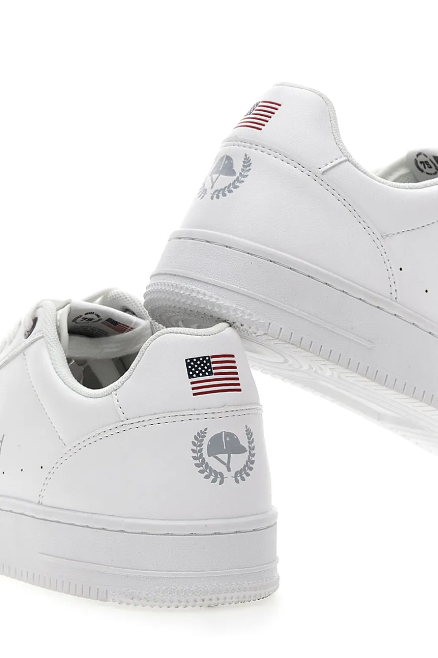 Sneakers Bianche da Uomo U.S. Grand Polo 41471