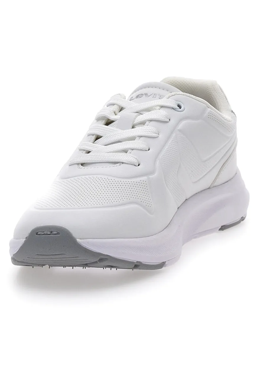 Sneakers bianche dettagli iridescenti Levi's Larry J
