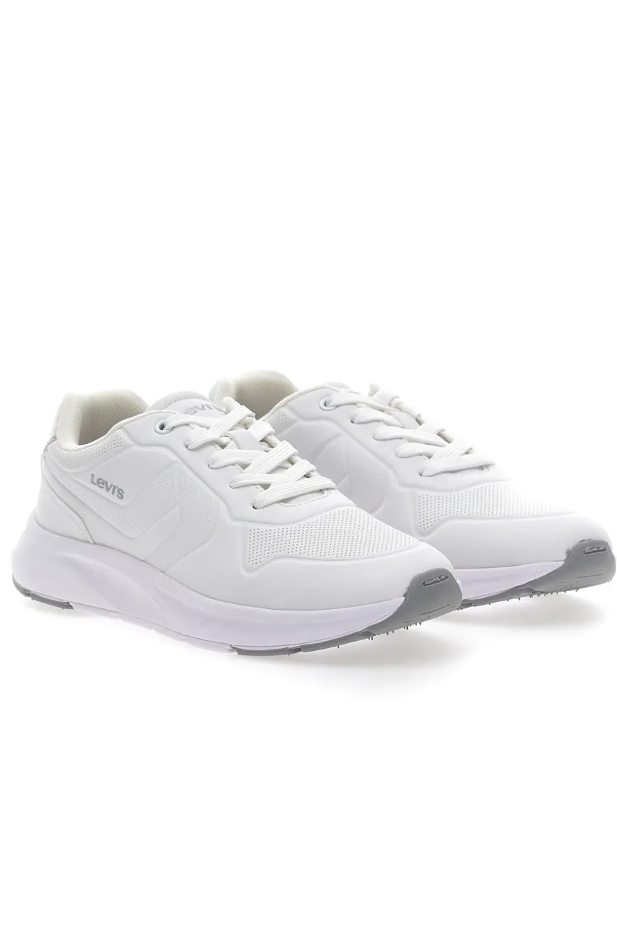 Sneakers bianche dettagli iridescenti Levi's Larry J