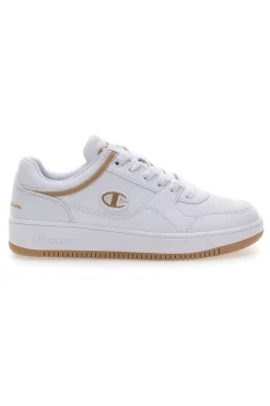 Sneakers bianche dettaglio beige CHAMPION RD18 LOW