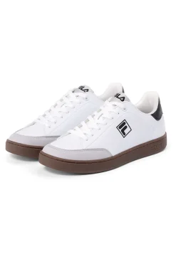 Sneakers bianche dettagli viola Fila Courtbay