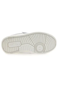 Sneakers bianche e argento con strappo Champion RD18 Bubble G PS