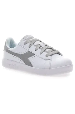 Sneakers Bianche e Argento con Lacci DIADORA GAME P CAMO GS