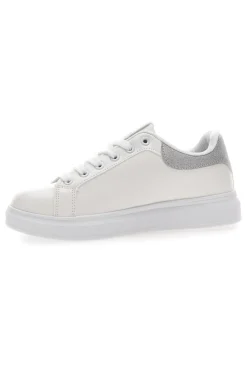 Sneakers Bianche e Argento Lancetti 27
