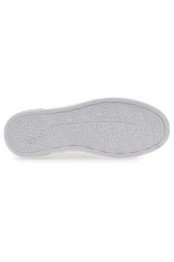 Sneakers Bianche e Argento Prima Riga 435