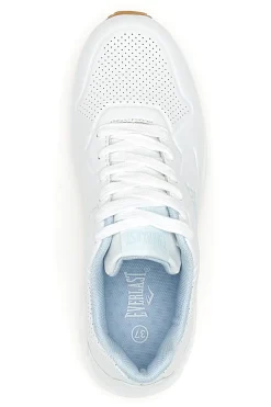 Sneakers Bianche e Azzurre Con Bolla ad Aria Everlast Ev822