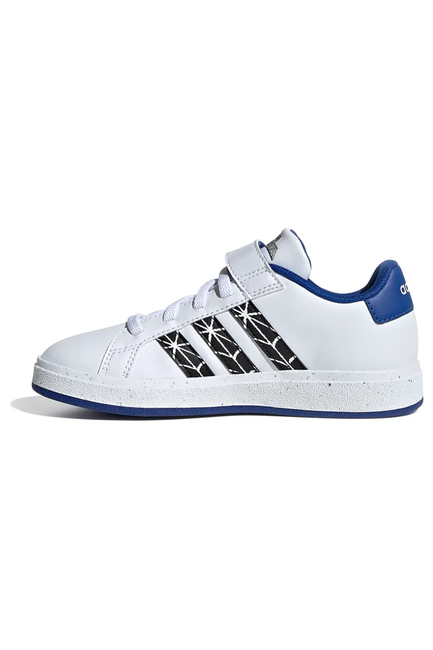 Sneakers bianche e blu ADIDAS Marvel's Spider-Man Grand Court Kid