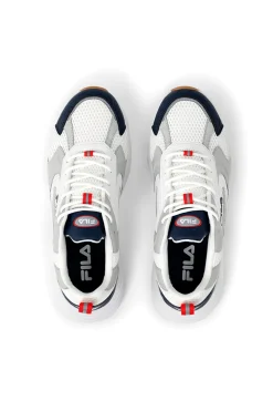 Sneakers Bianche e Blu con Platform FILA KREATIX
