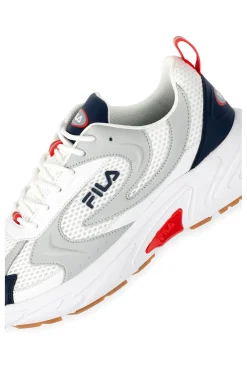 Sneakers Bianche e Blu con Platform FILA KREATIX