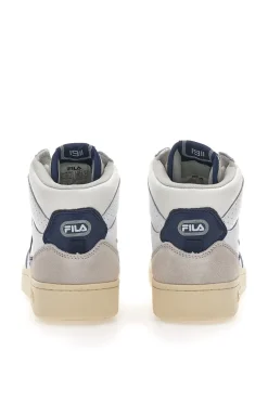 Sneakers Bianche e Blu Fila Sevaro Mid