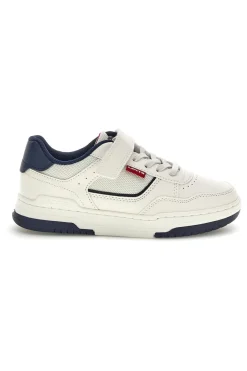 Sneakers Bianche e Blu Levi's John Ser