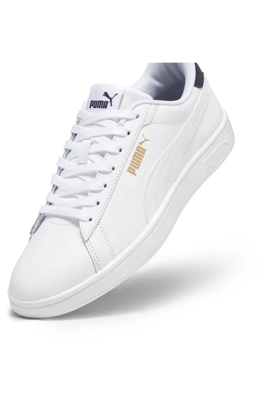 Sneakers Bianche e Blu Puma Smash 3 L