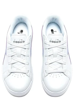 Sneakers Bianche e Celeste Diadora Game Step PS 2