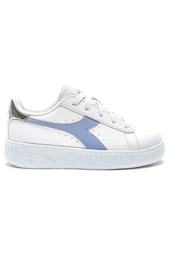 Sneakers Bianche e Celeste Diadora Game Step PS 2