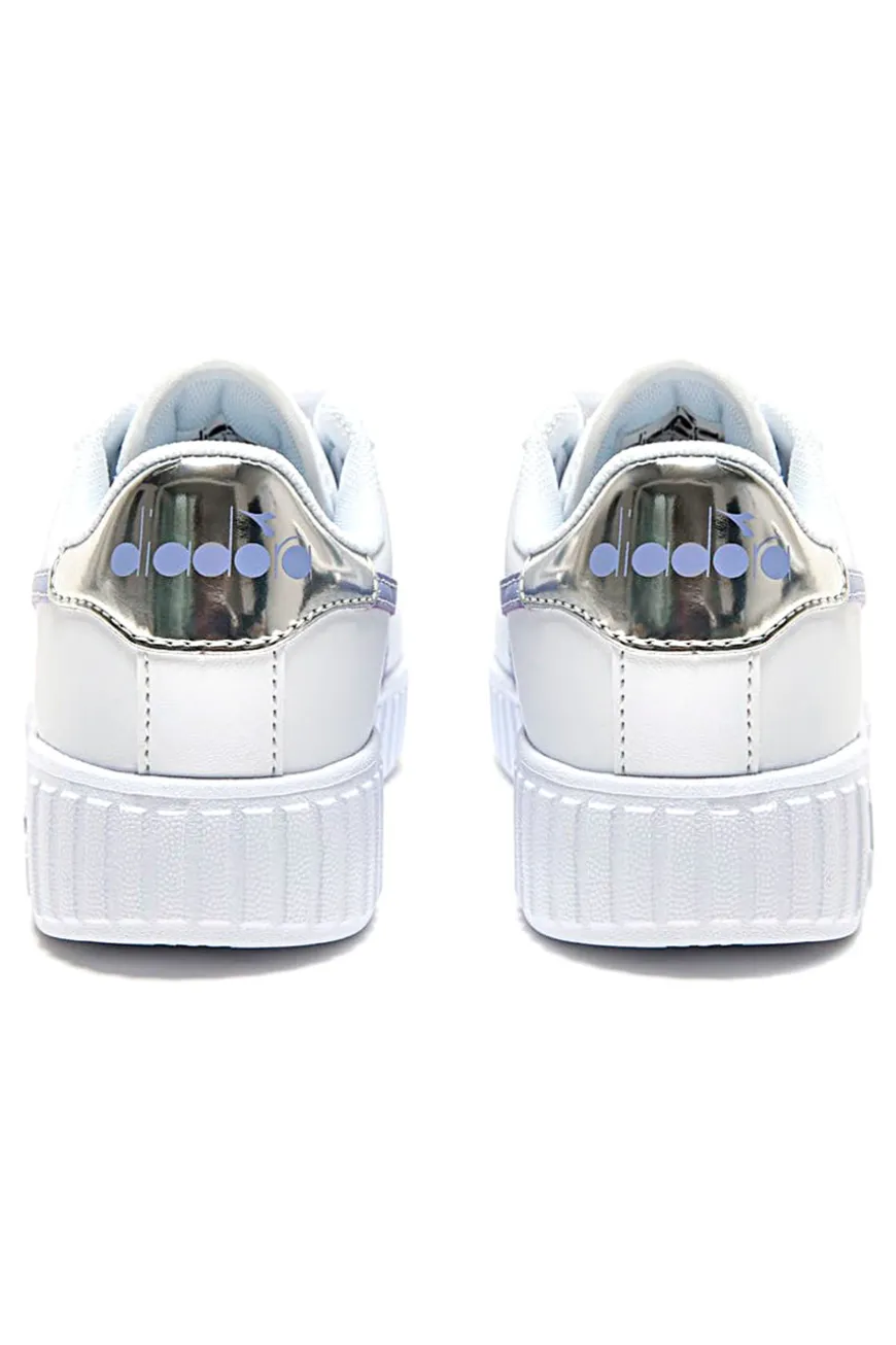 Sneakers Bianche e Celeste Diadora Game Step PS 2