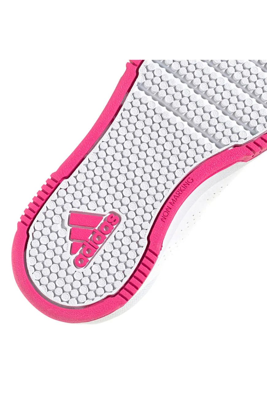 Sneakers bianche e fucsia con strappi Adidas Tensaur Sport 2.0 Cf k