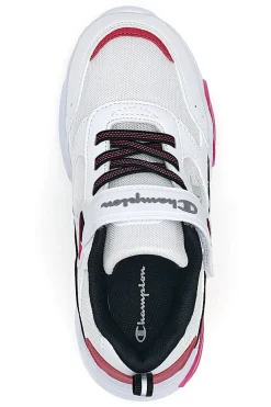 Sneakers Bianche e Fuxia Con Luci Champion Wave G PS