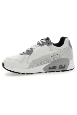 Sneakers Bianche e Grigie Con Platform Everlast EV810